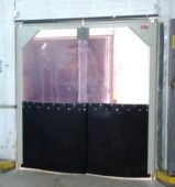 Дверь маятниковая из прозрачной стандартной ПВХ пленки 2200х2300(Н)